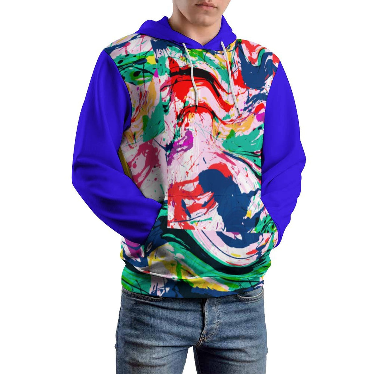 Custom Design Cool Hoodie with Double-layer Cap