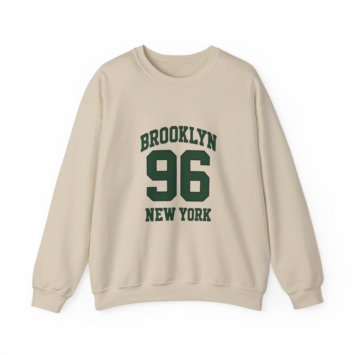 Crewneck Sweatshirt - Brooklyn 96 New York Vintage Athletic Pullover