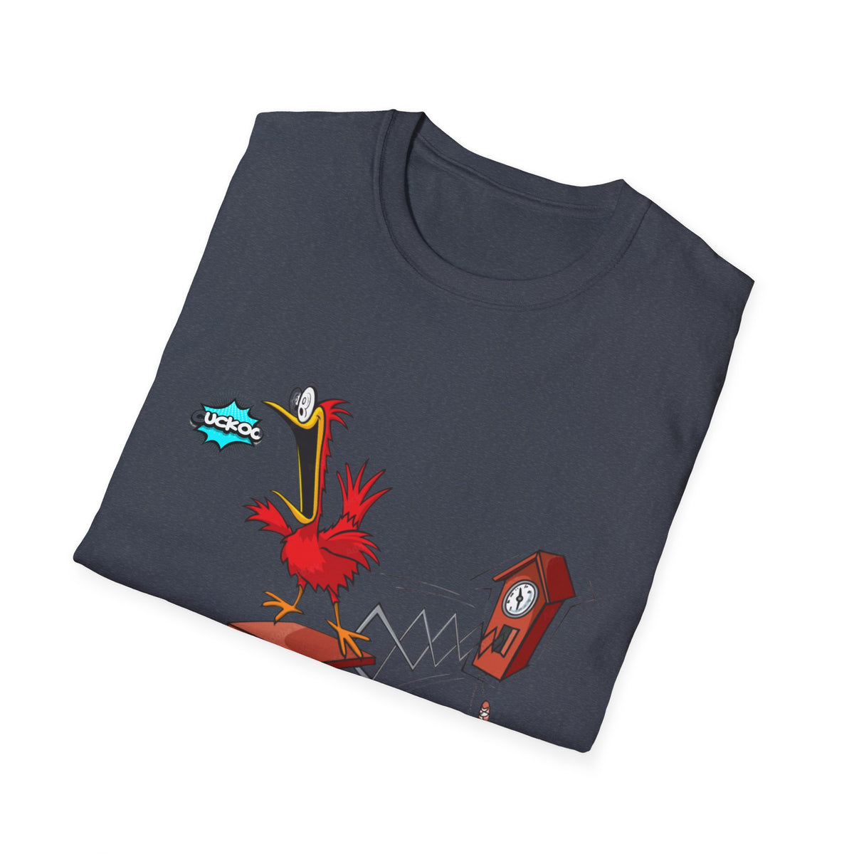 Whimsical Unisex Softstyle T-Shirt, Fun Graphic Tee