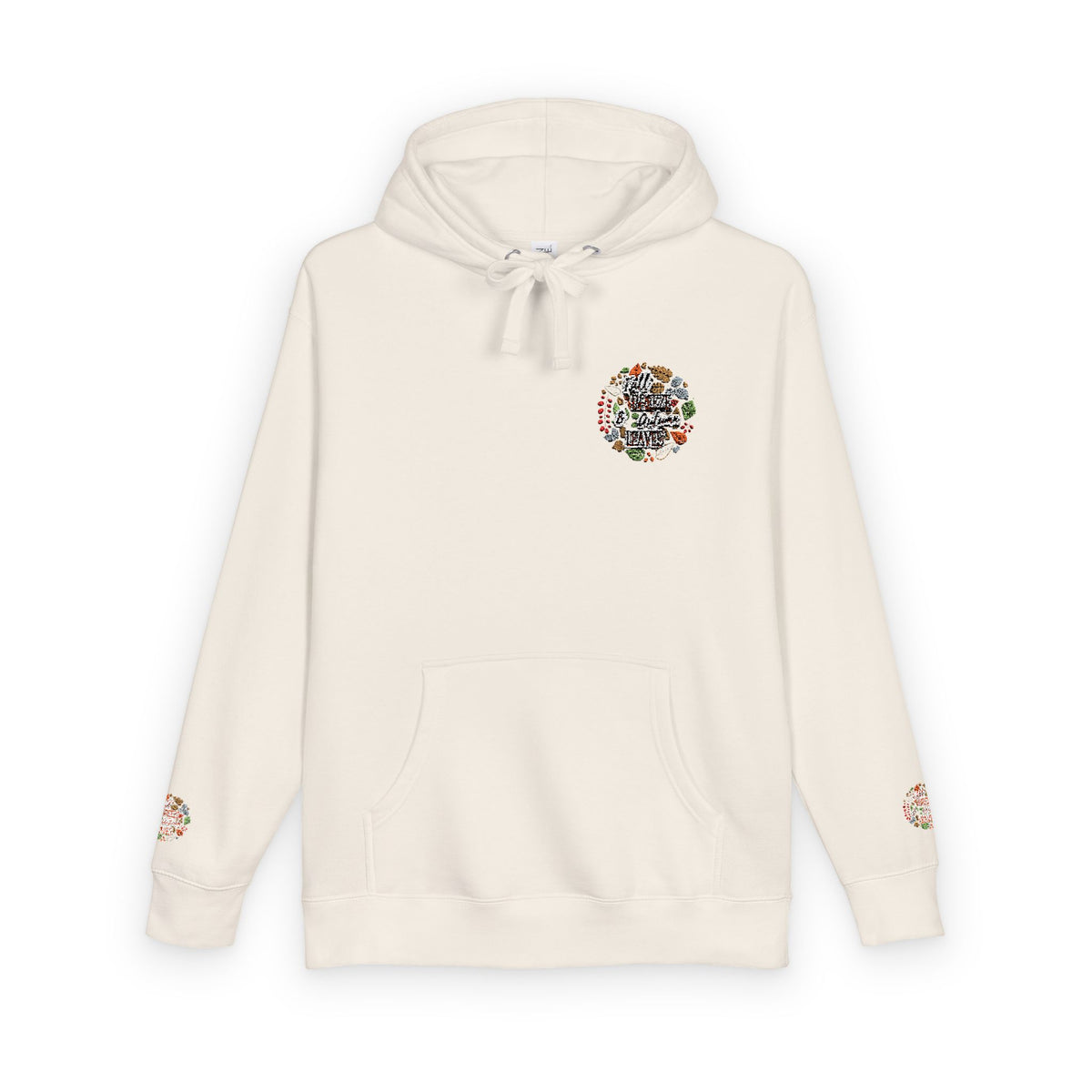 Floral Unisex Fleece Hoodie - Cozy Gift for Nature Lovers, Perfect for Fall, Spring, Birthdays, Relaxation, Outdoor Activities