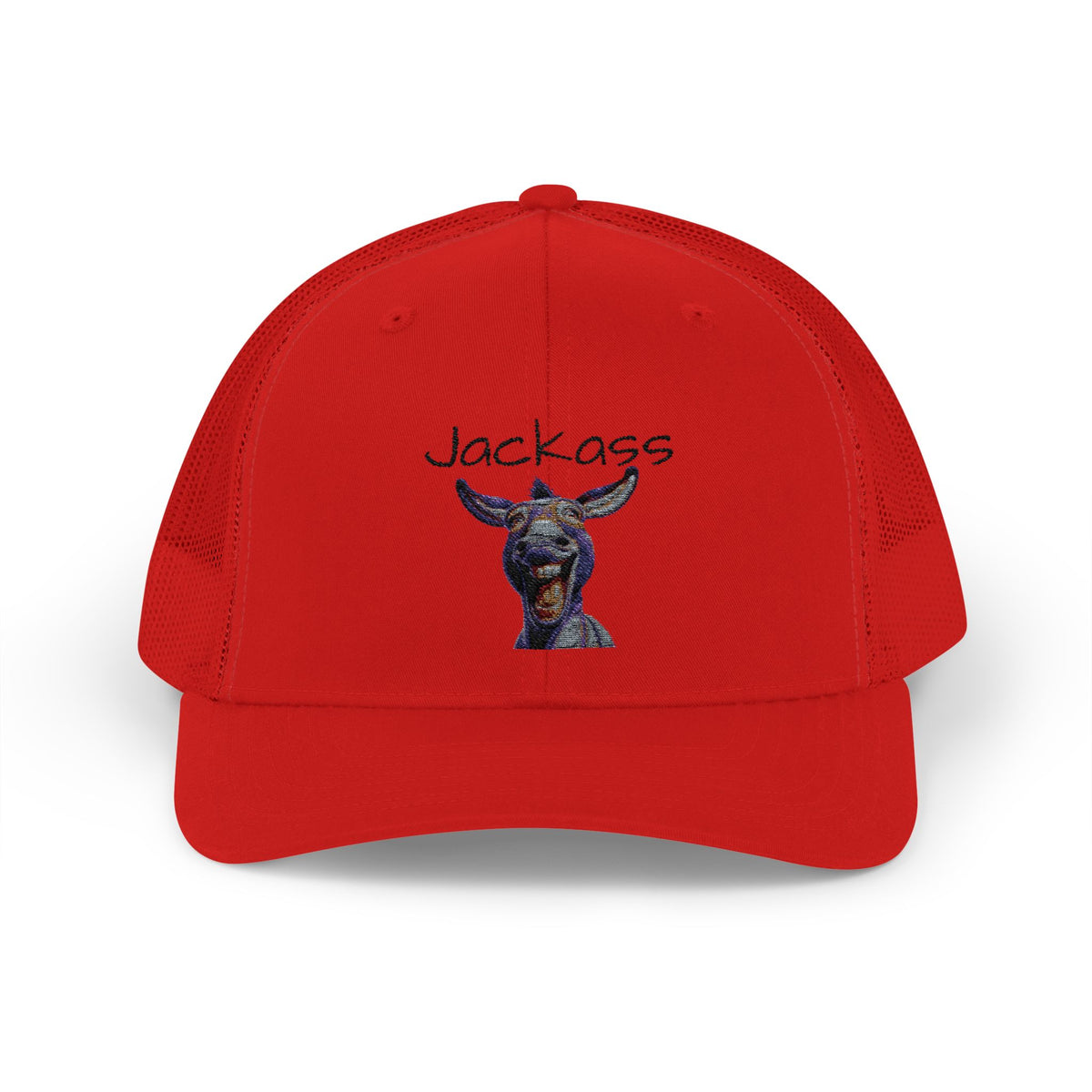Humorous Jackass Snapback Trucker Cap