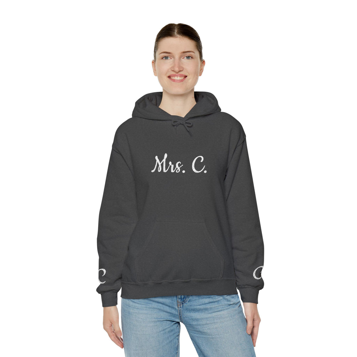 Personalized Hooded Sweatshirt, Gift for Teachers, Proud Teacher Apparel, Birthday Gift, Customized Sweatshirt
