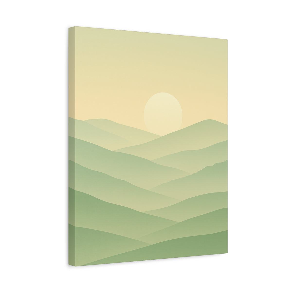Matte Canvas, Stretched, 1.25" Sunset or Sunrise