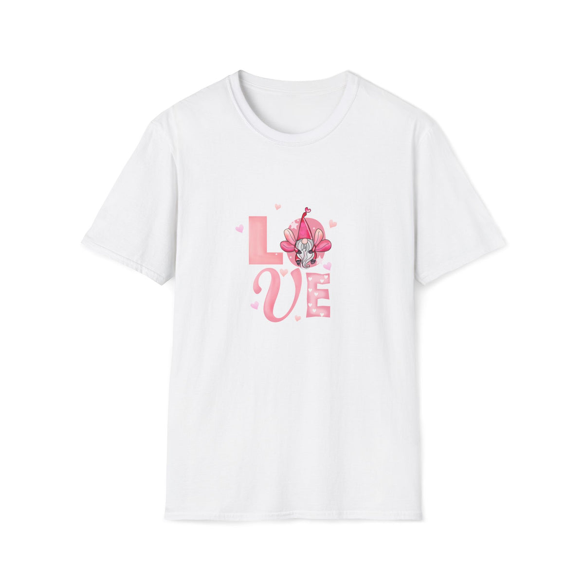 Love Cherry Blossom T-Shirt — Pink Floral "LOVE" Graphic Tee