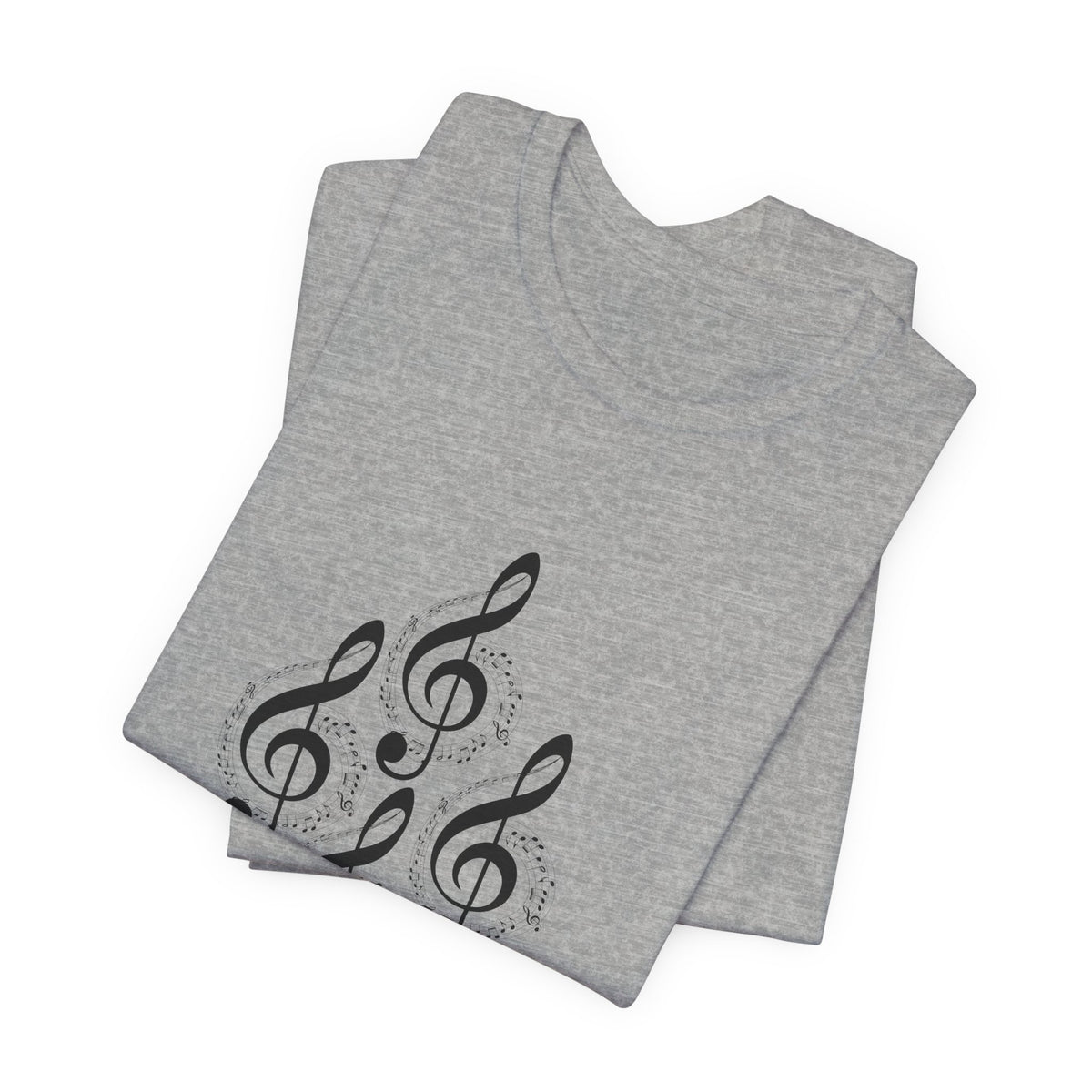 Musical Notes Tee - Perfect for Music Lovers, Casual Wear, Concerts, Festivals, Unique Gift Idea