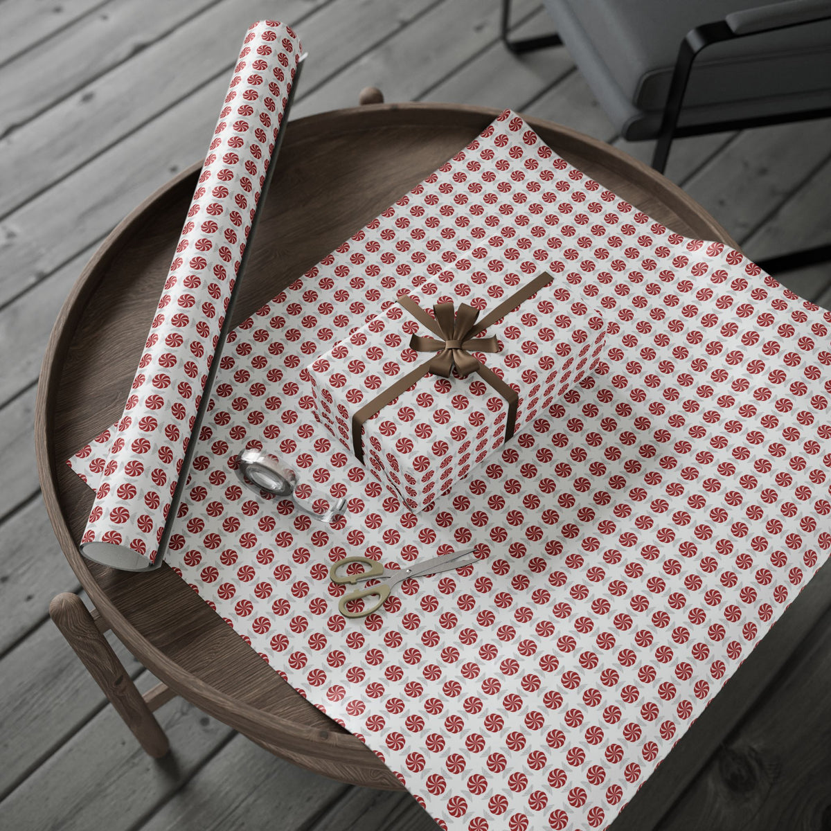 Candy Christmas Festive Wrapping Paper for All Occasions