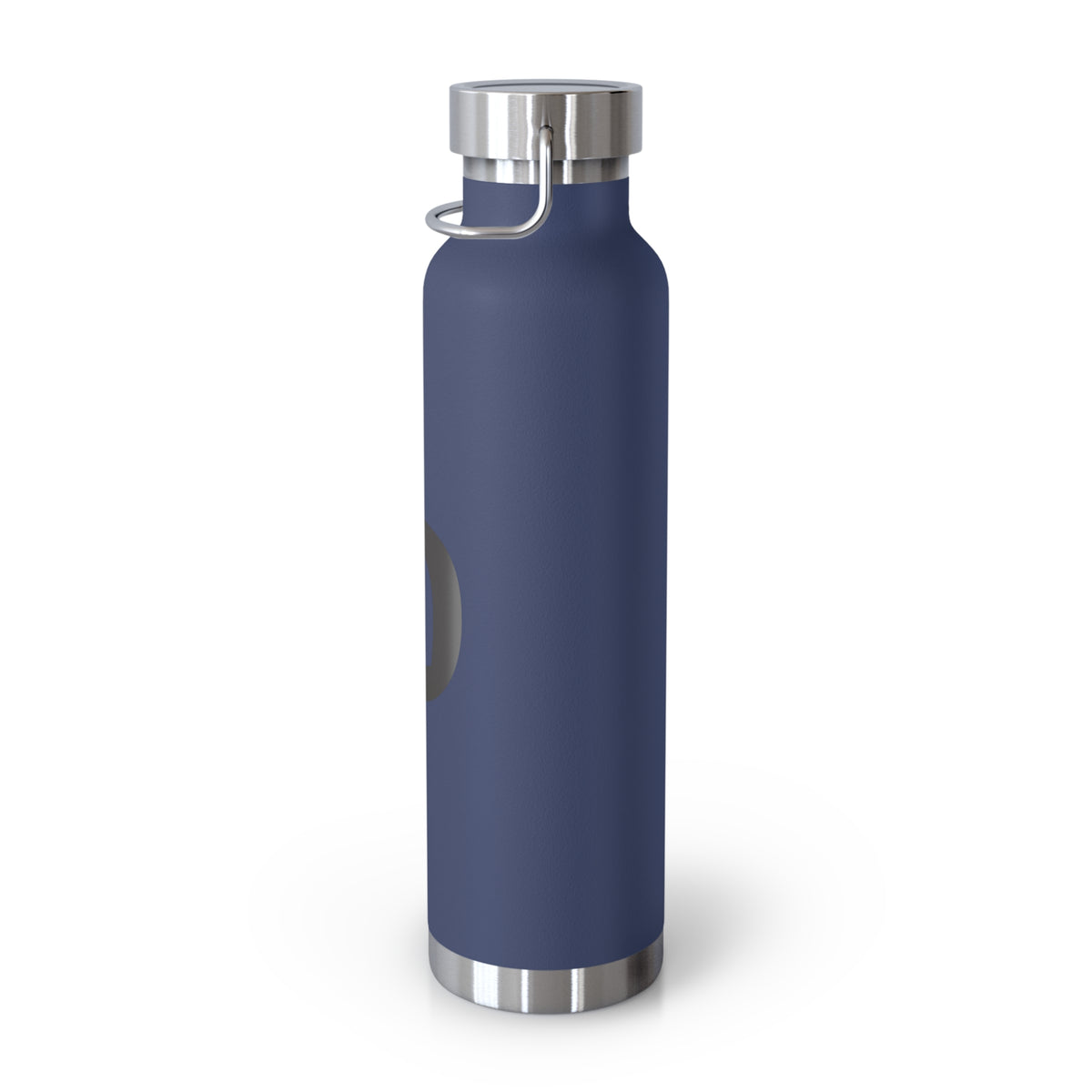 Personalized Copper Insulated Water Bottle, 22oz - "D" Custom Monogram