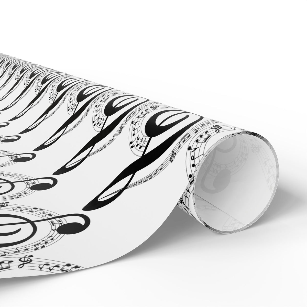 Musical Notes Wrapping Paper Perfect for Music Lovers