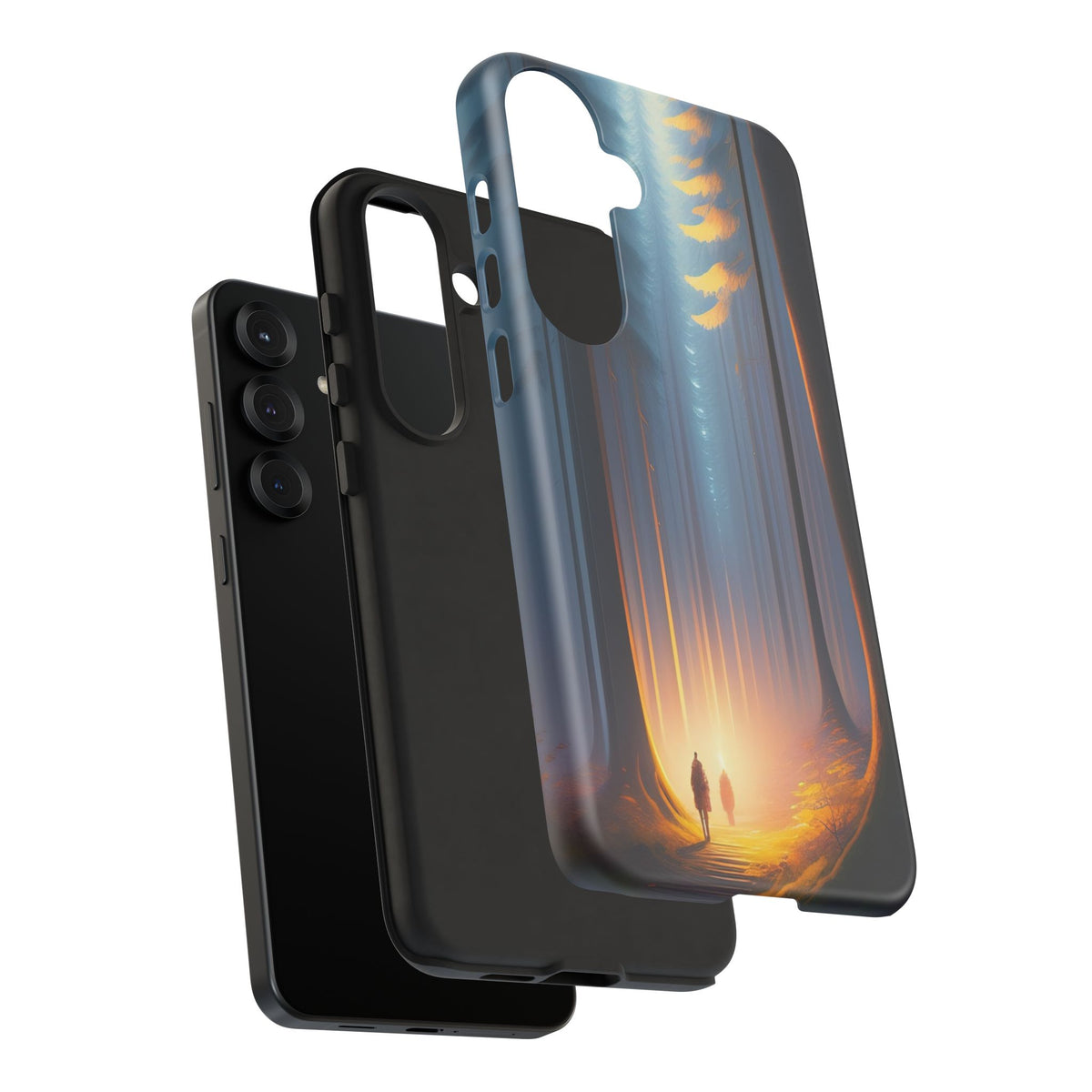 Phone Case — Mystical Forest Nightscape Protective Tough Case