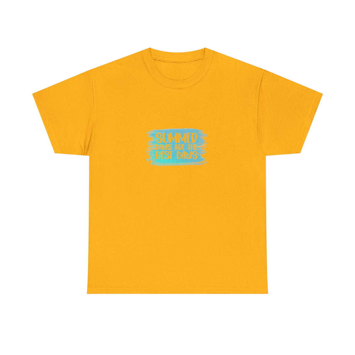 Summer Vibes Unisex Heavy Cotton Tee, Casual Wear, Graphic Tee, Gift for Friends, Festival Clothing, Summer Celebration