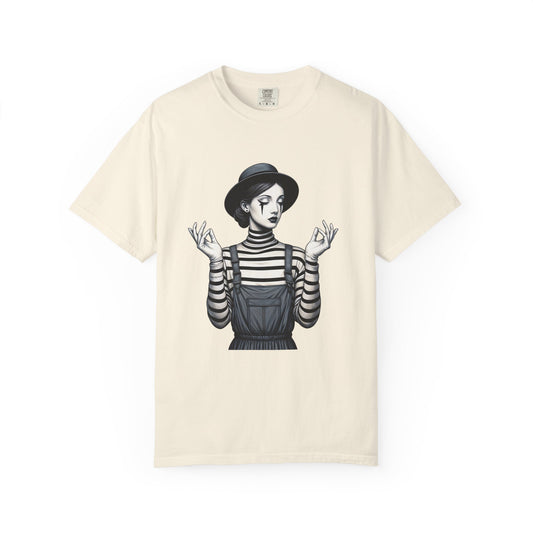 Gothic Striped Graphic Unisex T-Shirt, Edgy Casual Wear, Alternative Fashion, Gift for Her