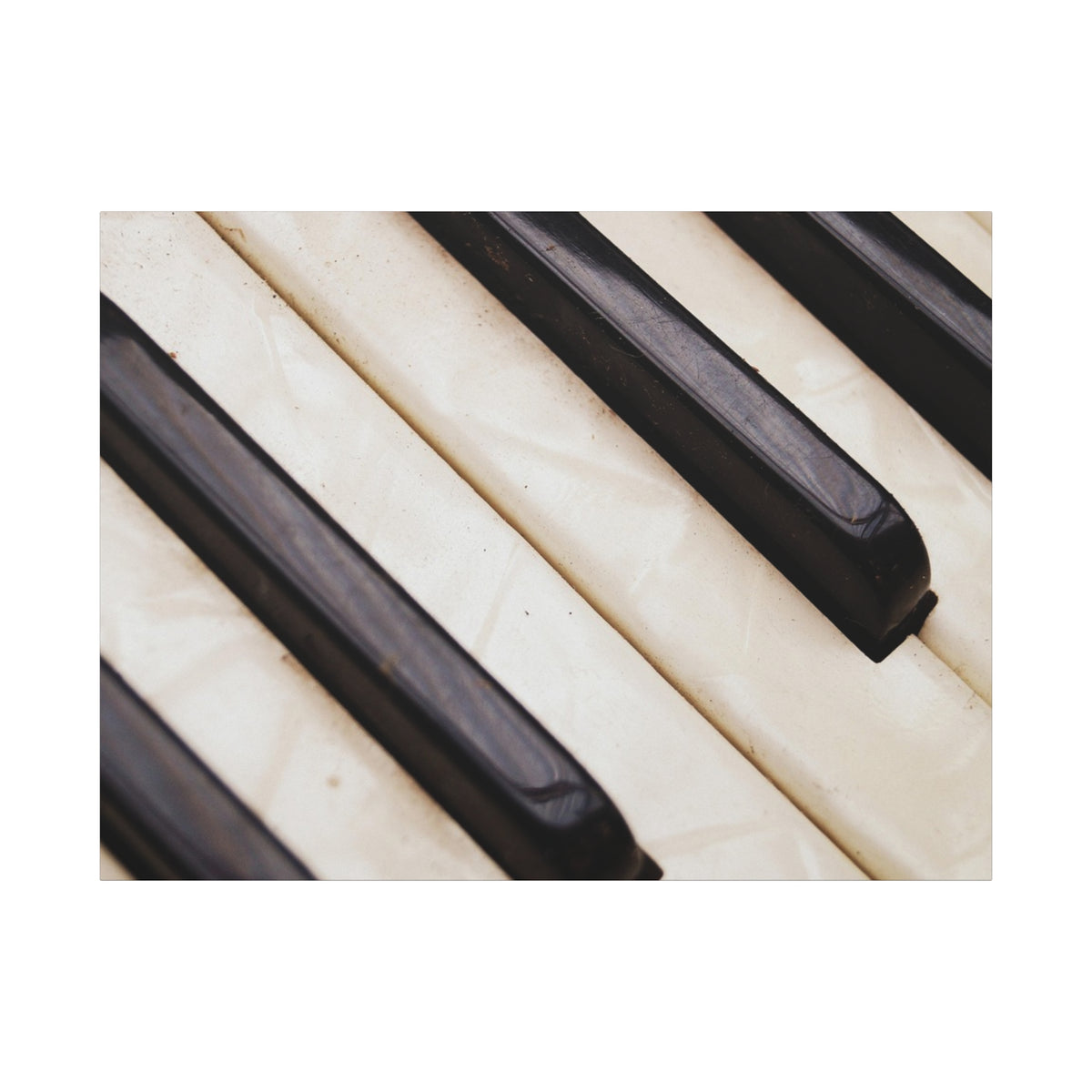Piano Keys Canvas Wall Art, Music Decor for Home, Perfect Gift for Musicians or Music Lovers