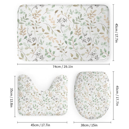 Bathroom 4-Piece Set - Vines