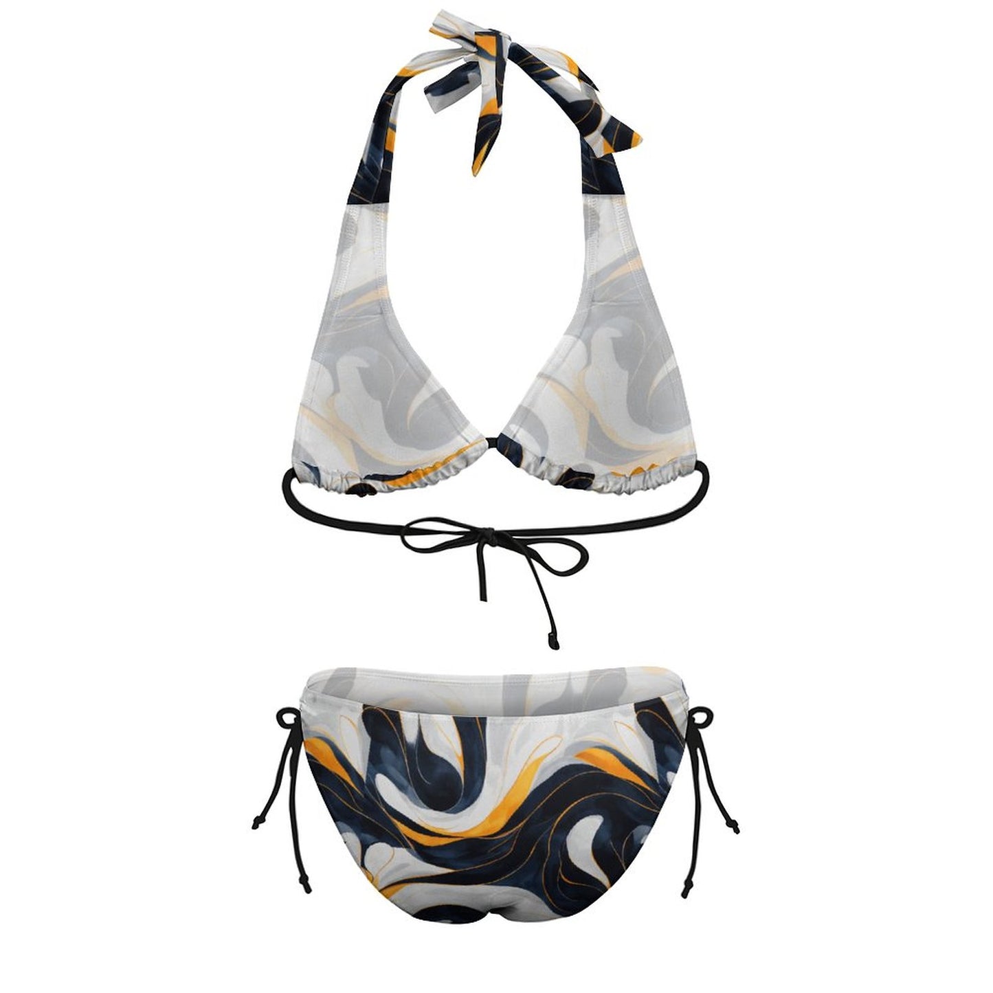Two Piece Halter Swimsuit