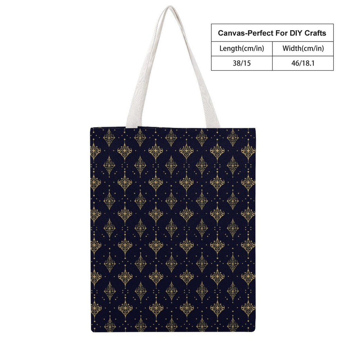Martin Canvas Tote Handbag-15"x18"/38x46cm (Dual-sided Printing)