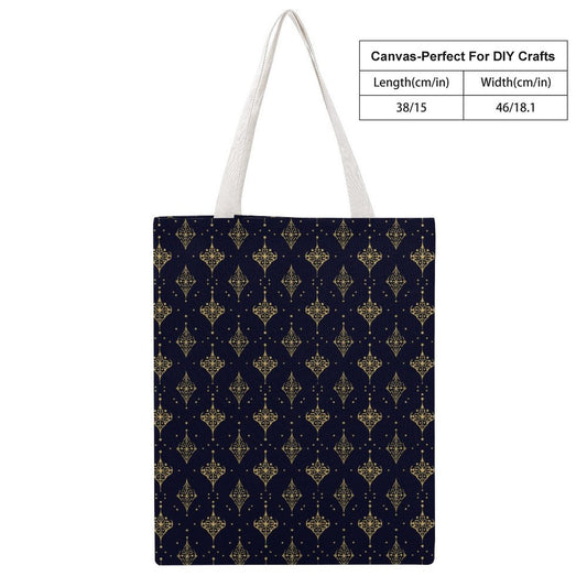 Martin Canvas Tote Handbag-15"x18"/38x46cm (Dual-sided Printing)