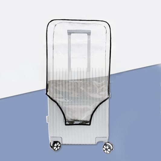Clear Suitcase Cover Waterproof PVC Suitcase Cover Transparent, Travel Suitcase Wrap Protective Cover Case for Wheeled Luggage