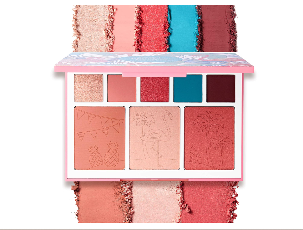 NEW-JOAH Beauty Flamingo Garden Cheek and Eyeshadow