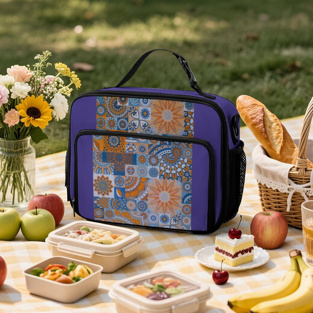 Custom Print Large Capacity Lunch Bag