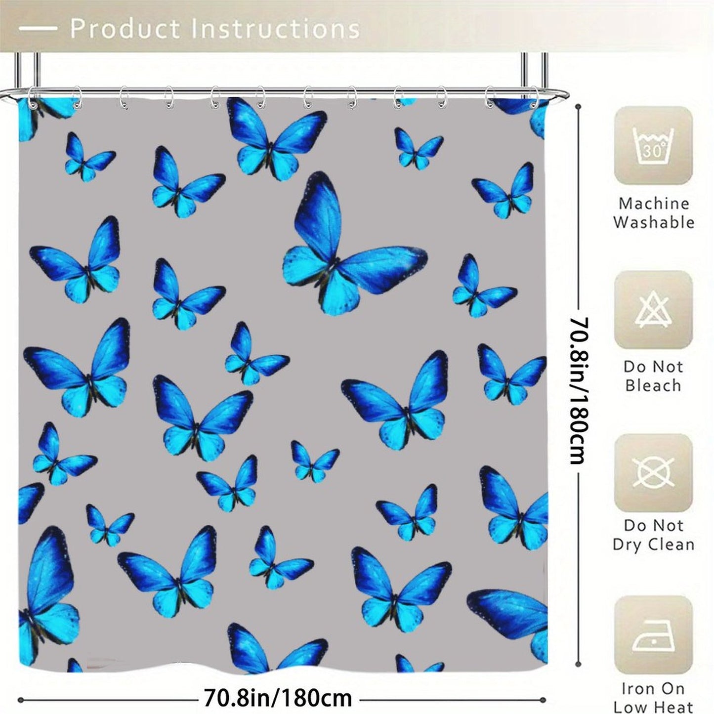 Waterproof Shower Curtain