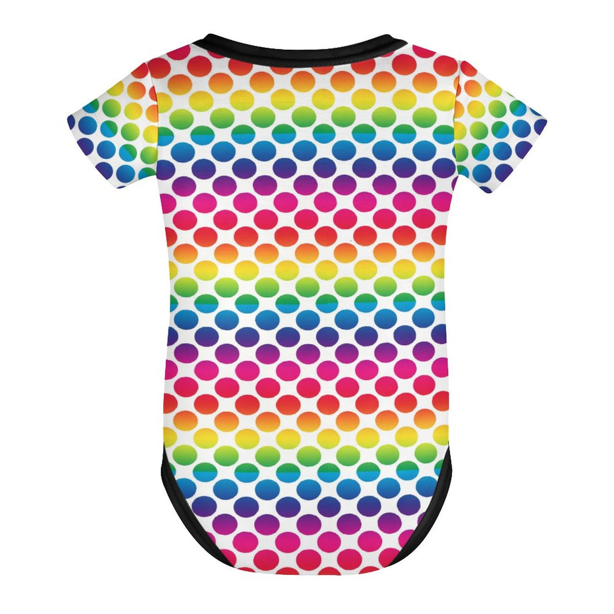 Faux Cotton Short Sleeve Baby Romper