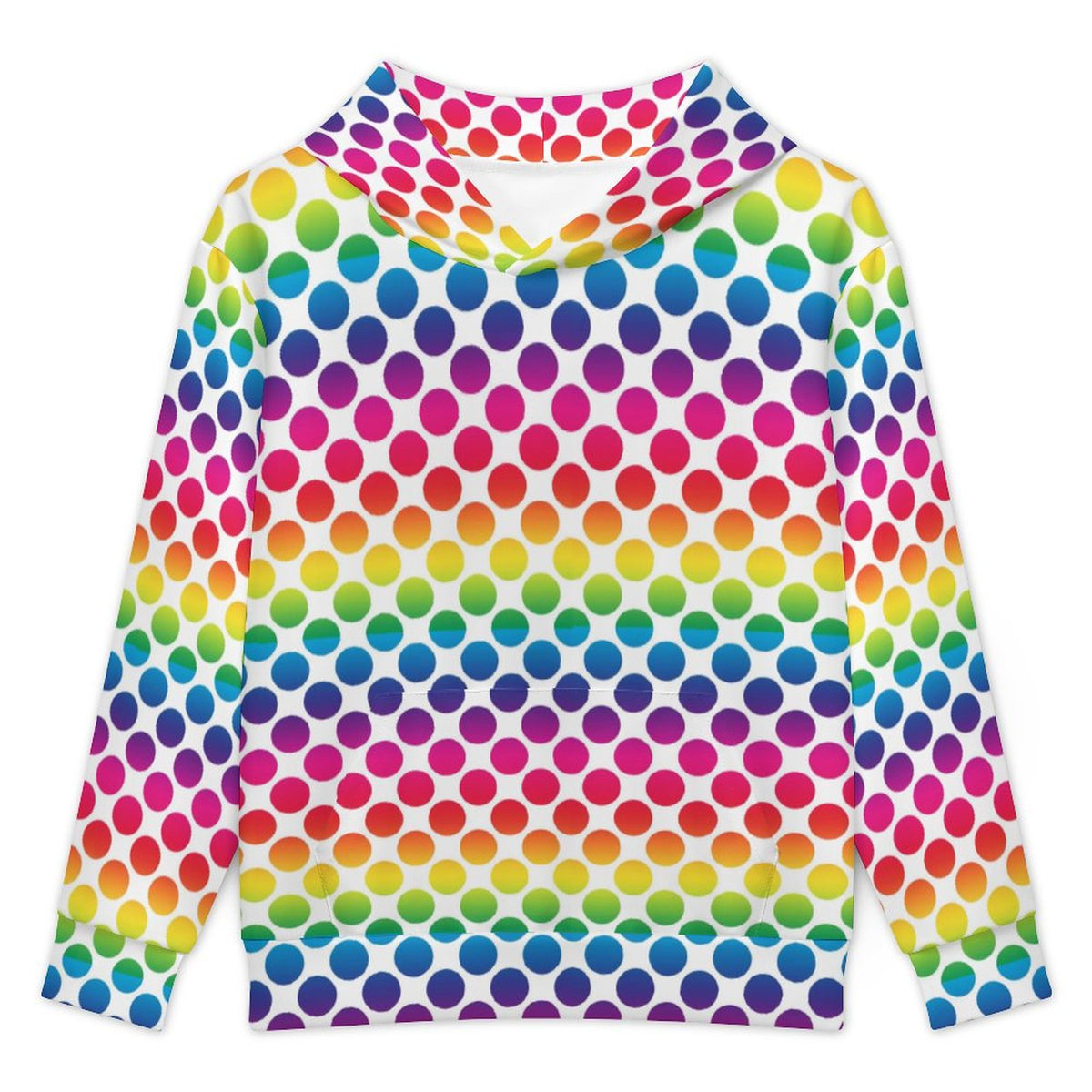 Children's Hooded Sweatshirt without Drawstrings