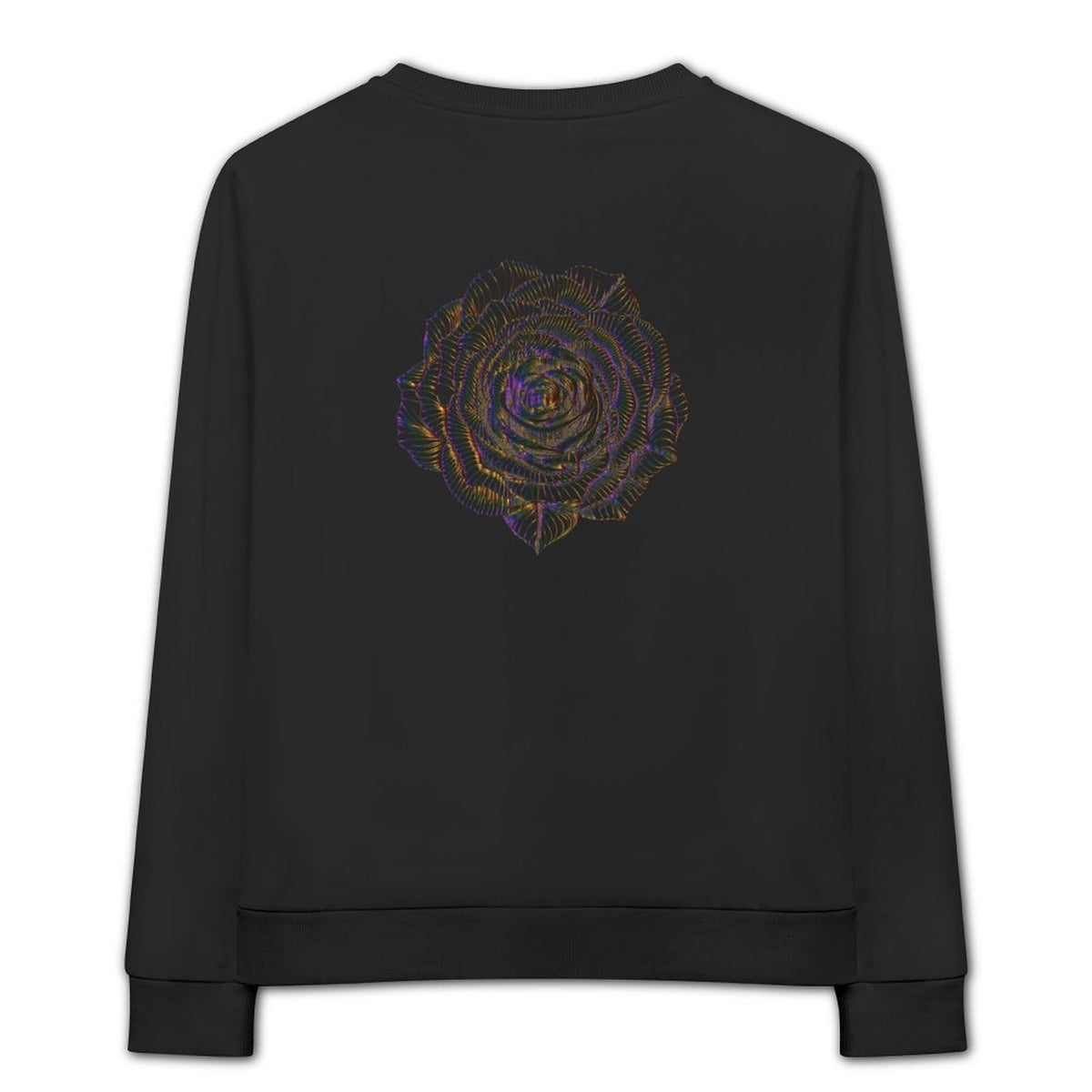 Women's Cute Sweatshirt (Back Printing)