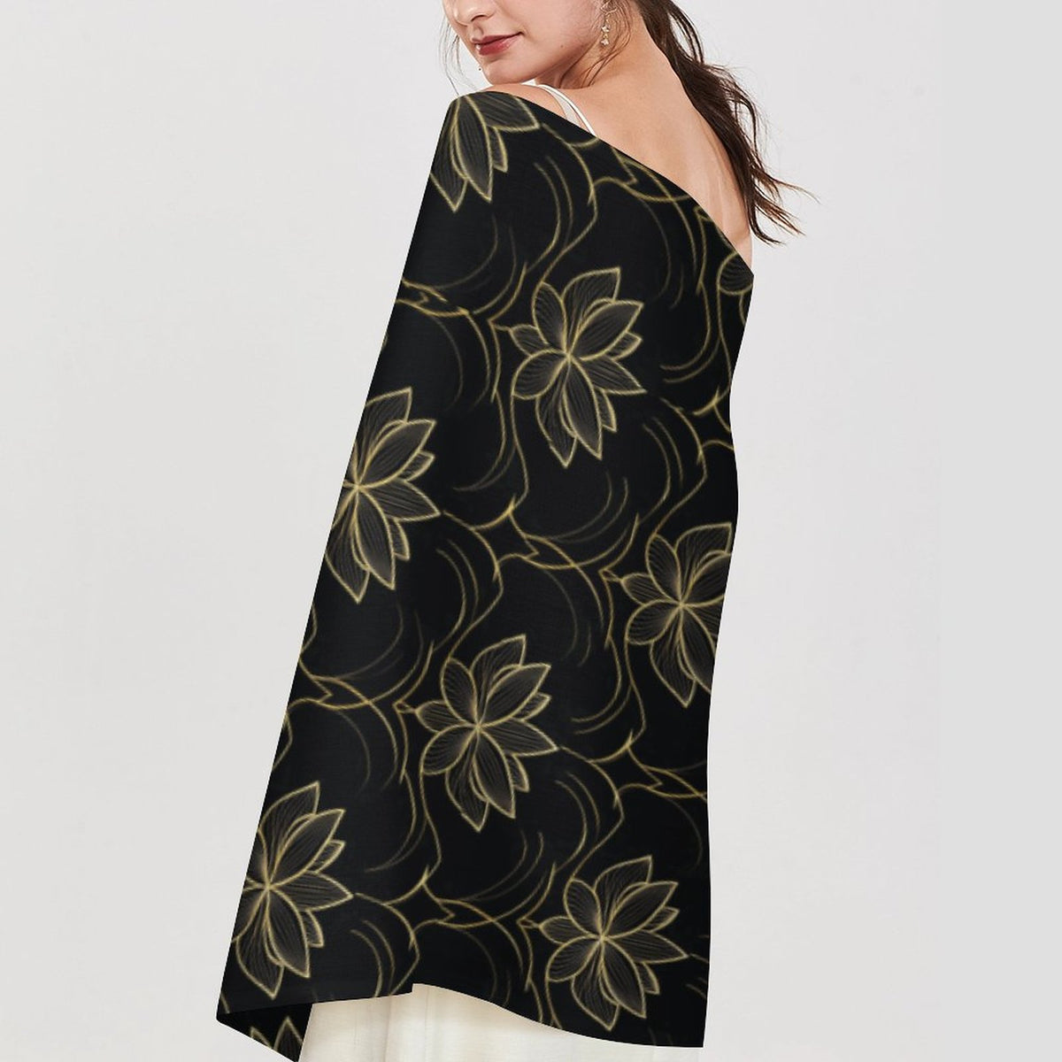 Cashmere-like Tassel Scarf