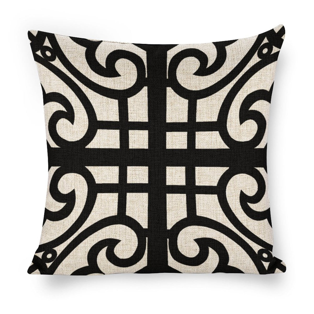 Personalized Photo Pillowcases (Pillow Excluded) Swirls and lines
