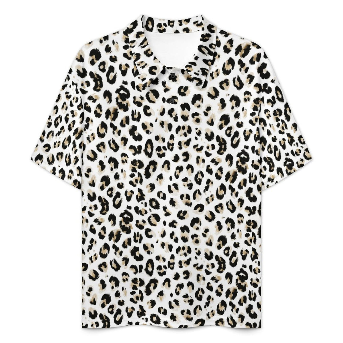Button-Down Polo Shirt for Women