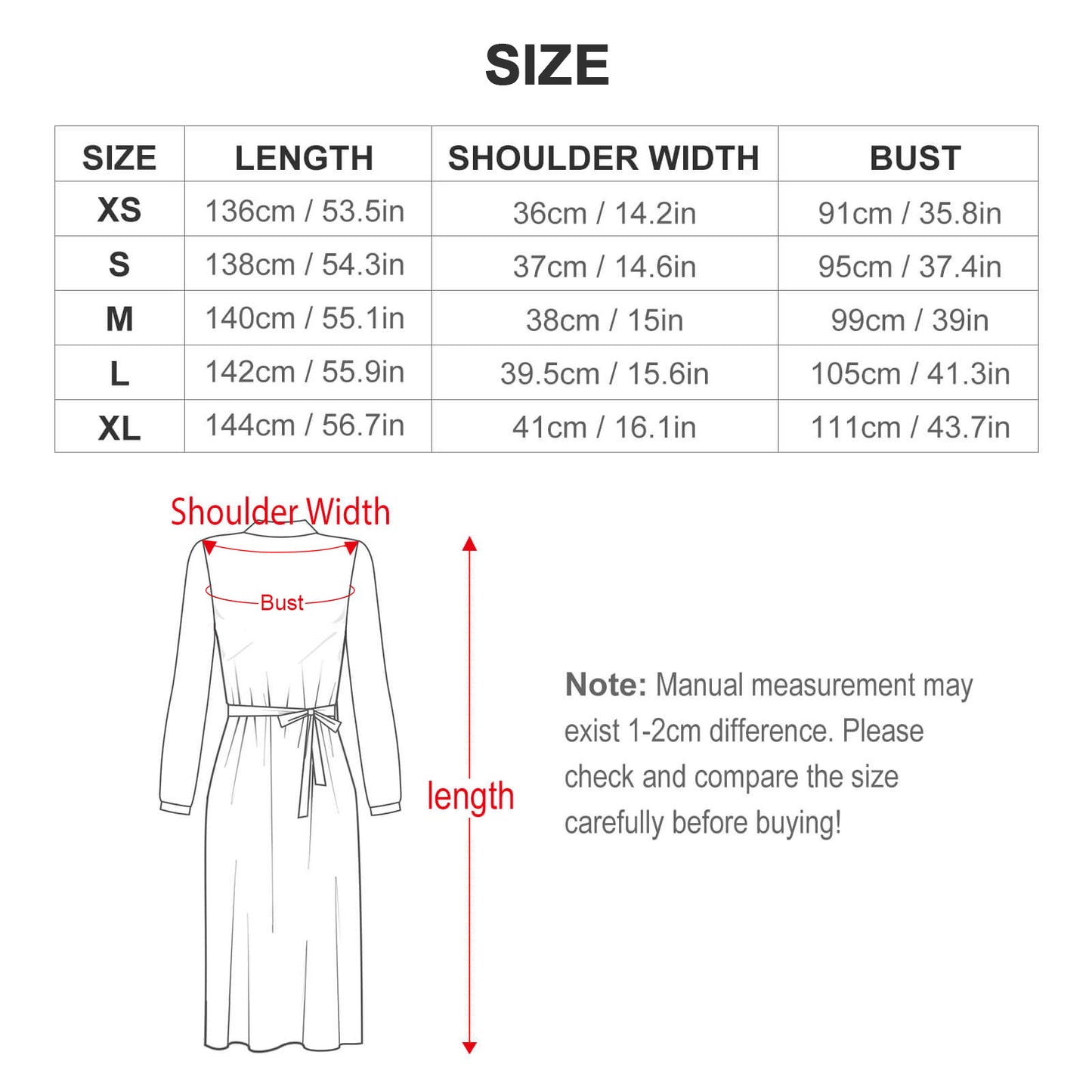 Turtle Neck Long Dress for Women