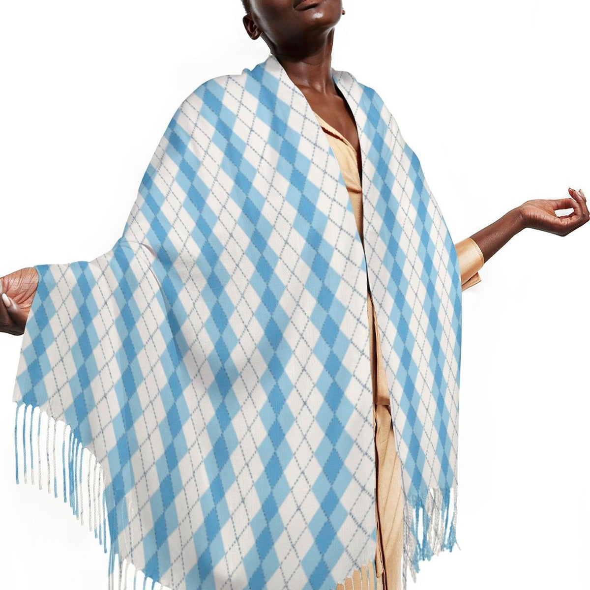 Cashmere-like Tassel Scarf