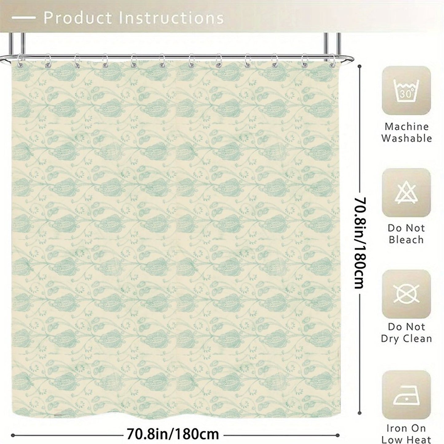Waterproof Shower Curtain