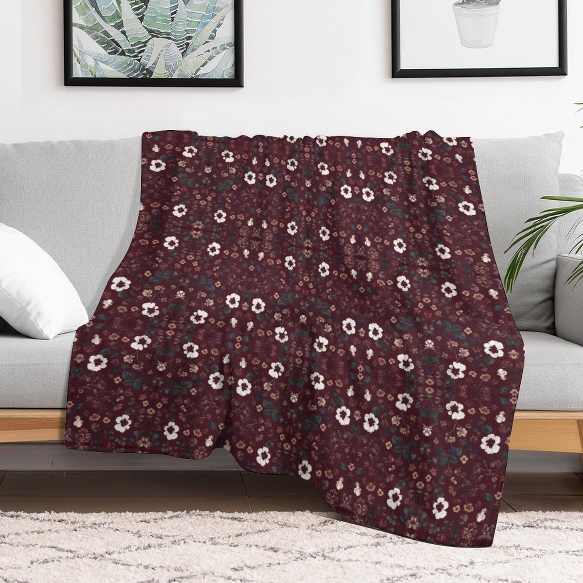 Flannel Blanket (One-sided Printing)-50"×60"