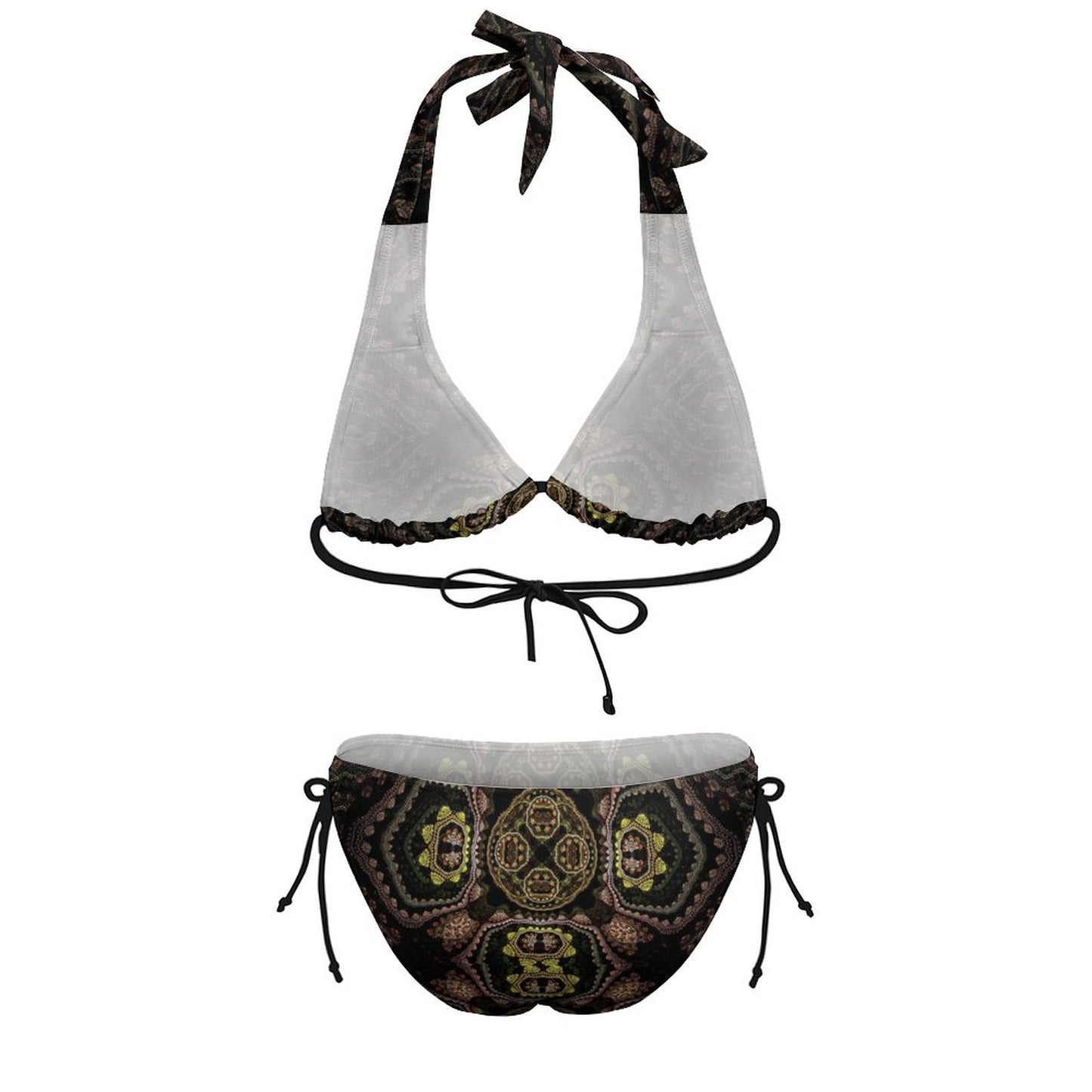 Two Piece Halter Swimsuit