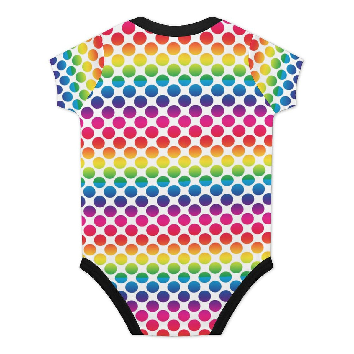 Faux Cotton Short Sleeve Baby Romper