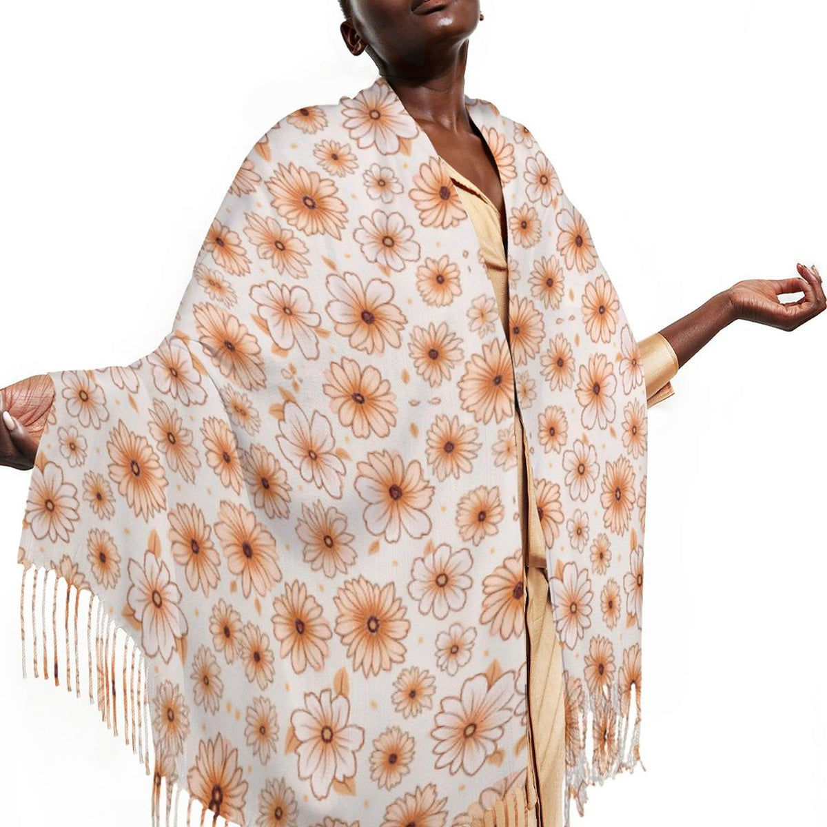 Cashmere-like Tassel Scarf