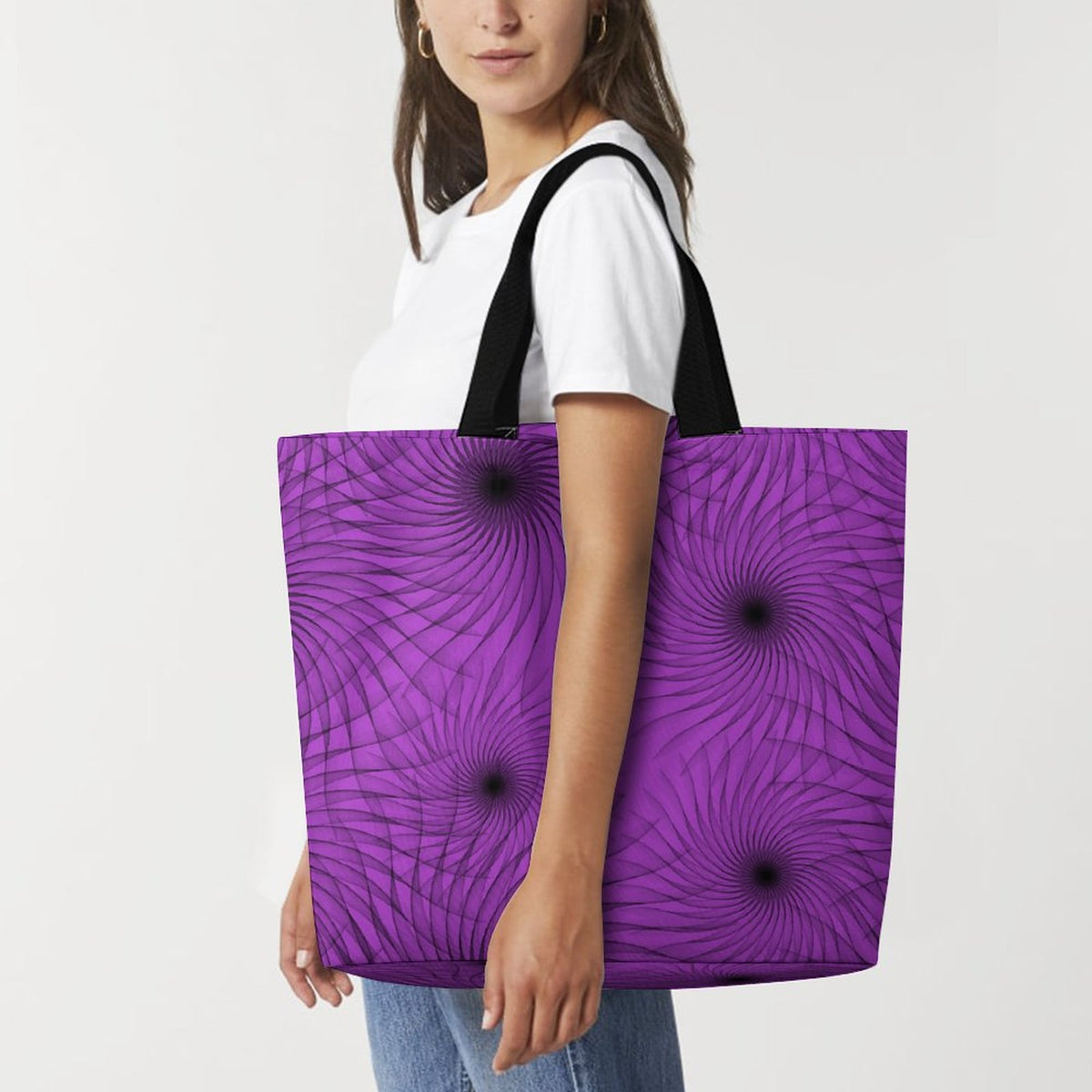 Large One Shoulder Shopping Bag