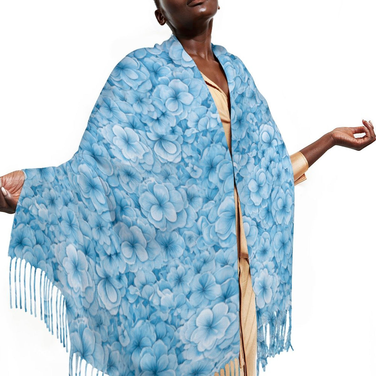Cashmere-like Tassel Scarf
