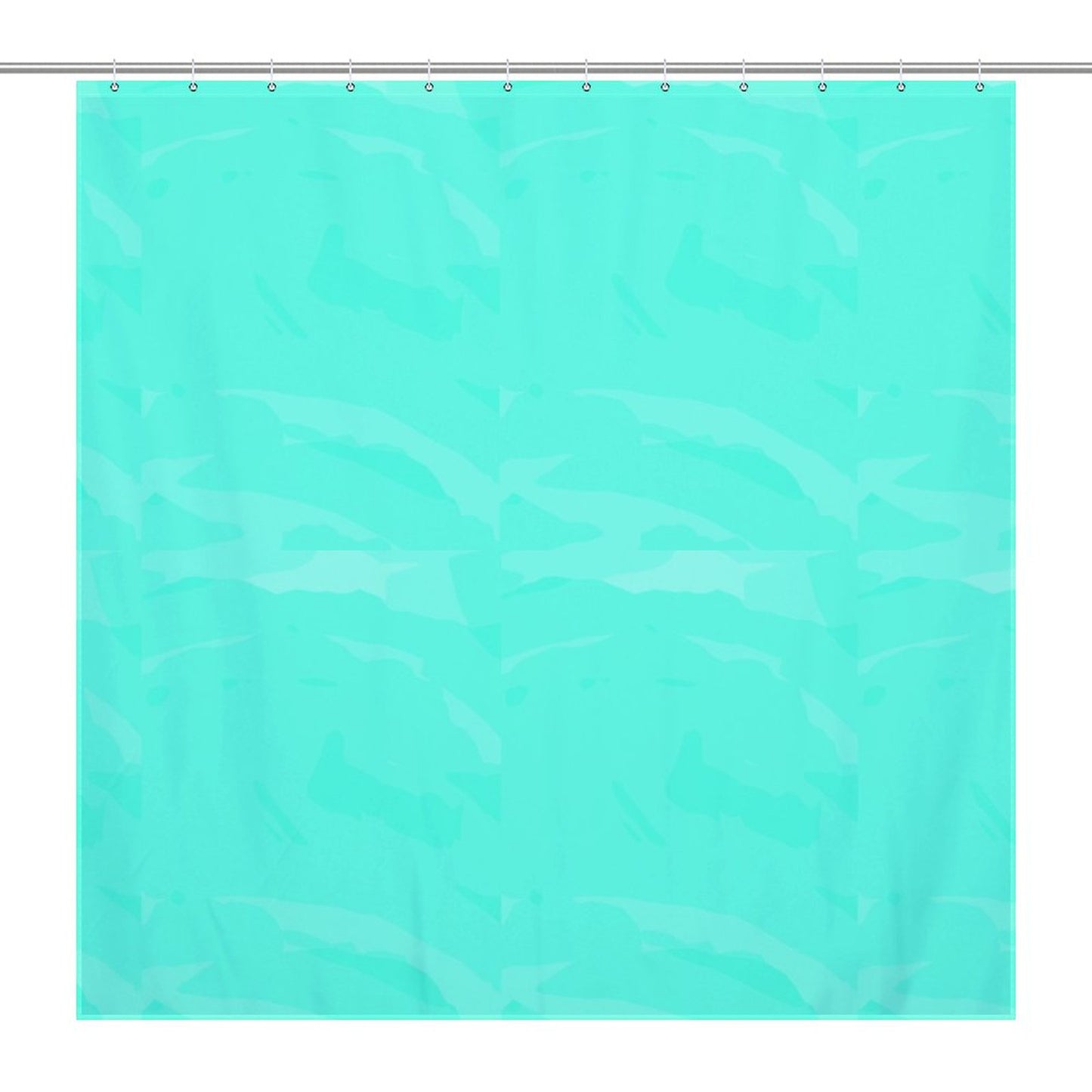 Teal Shower Curtain