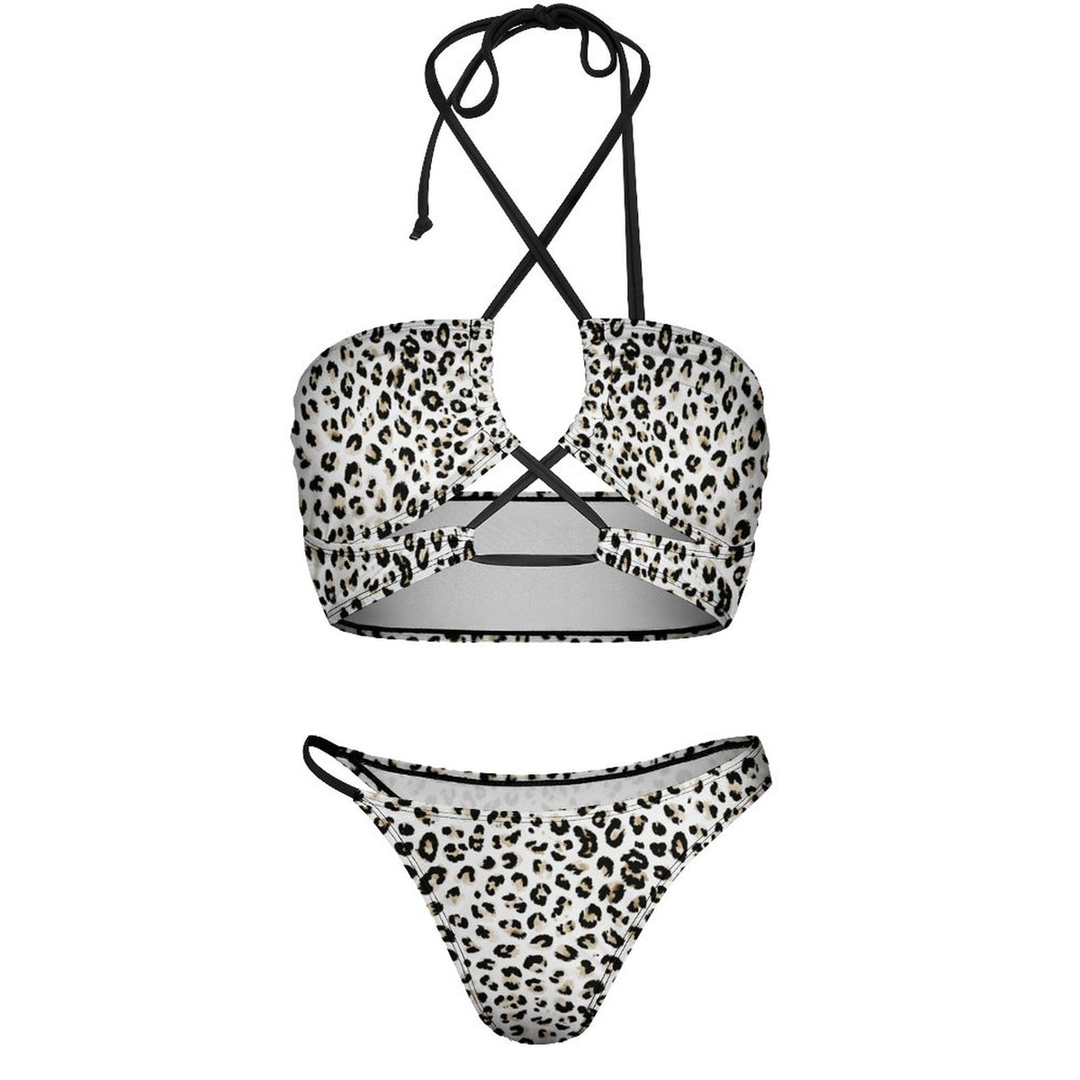 Cheetah Print Bikini Swimsuit