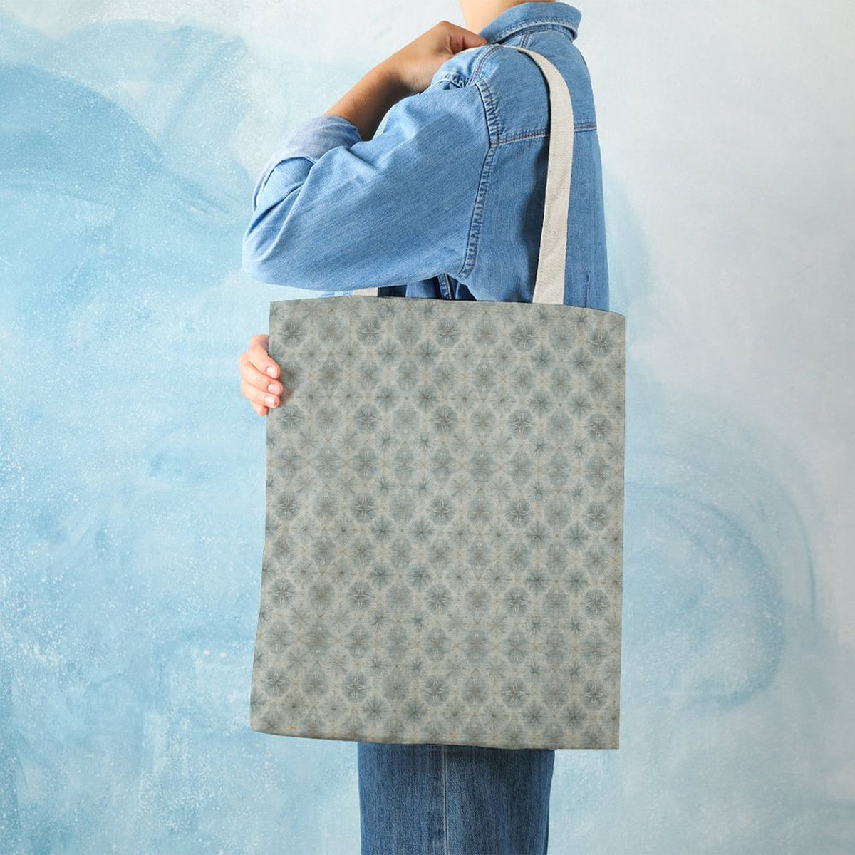 Martin Canvas Tote Handbag with Dual-sided Printing