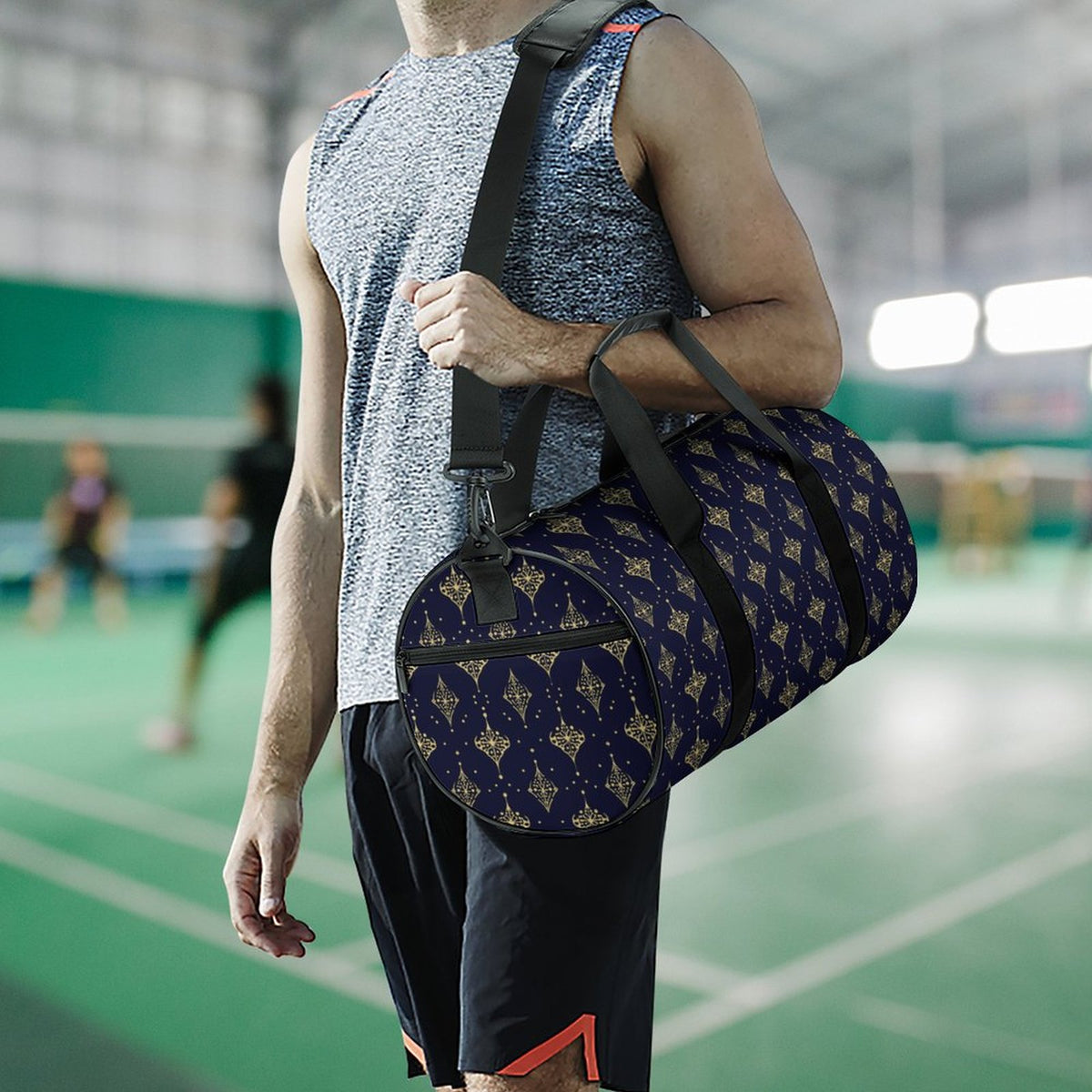 Cylindrical Gym Bag