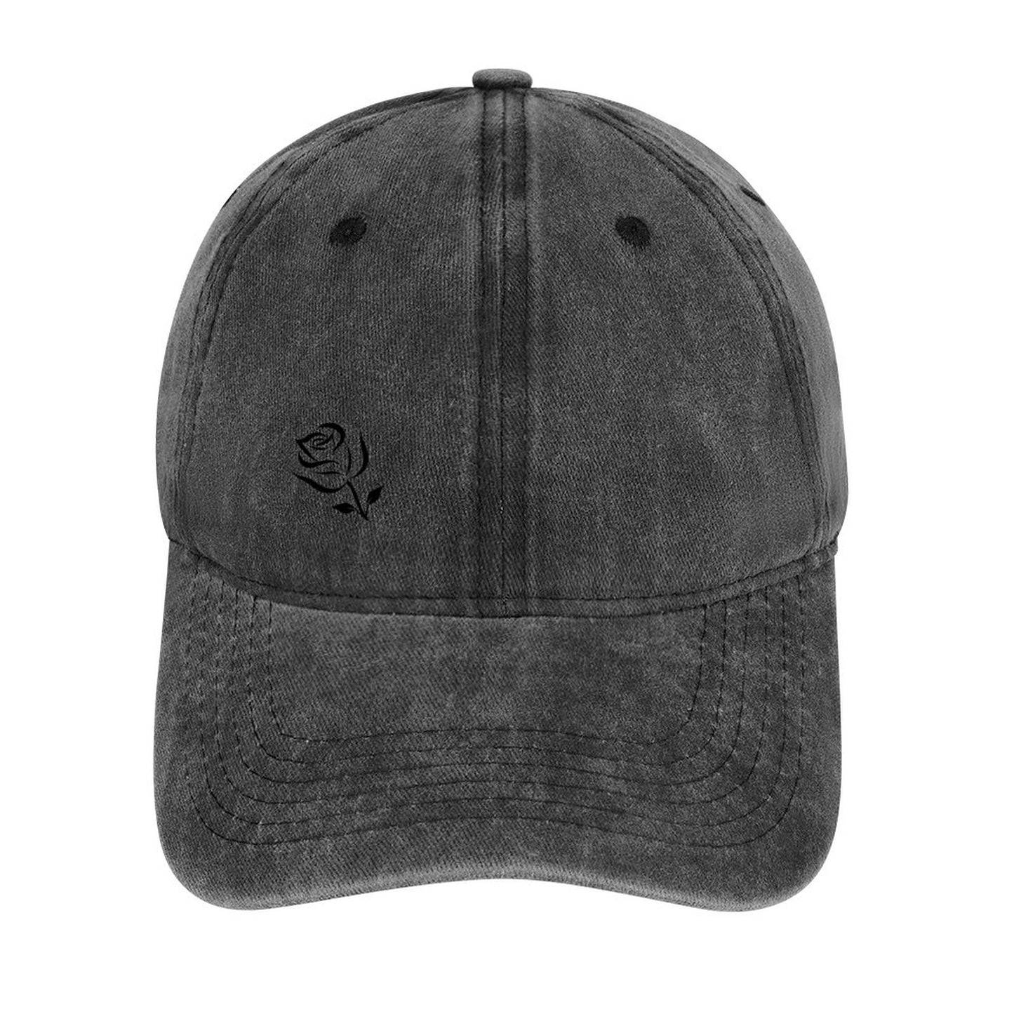Adjustable Peaked Caps for Men and Women - Rose