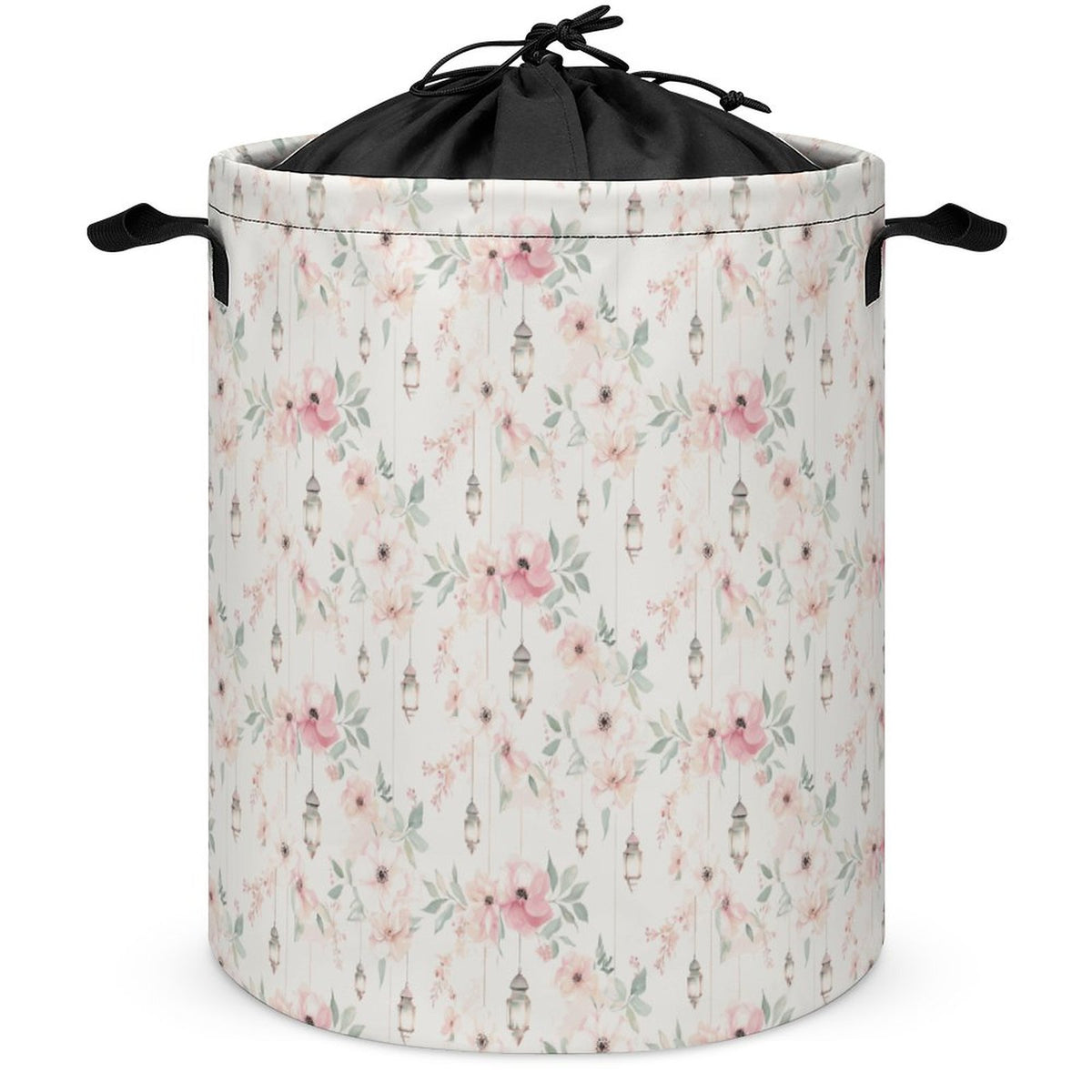 Drawstring collapsible Laundry Basket