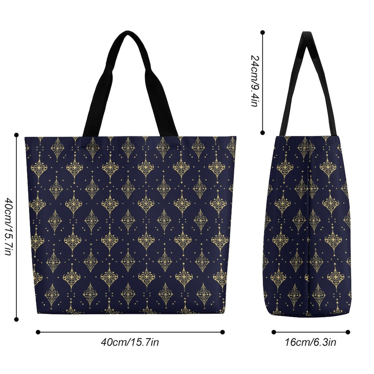 Large One Shoulder Shopping Bag