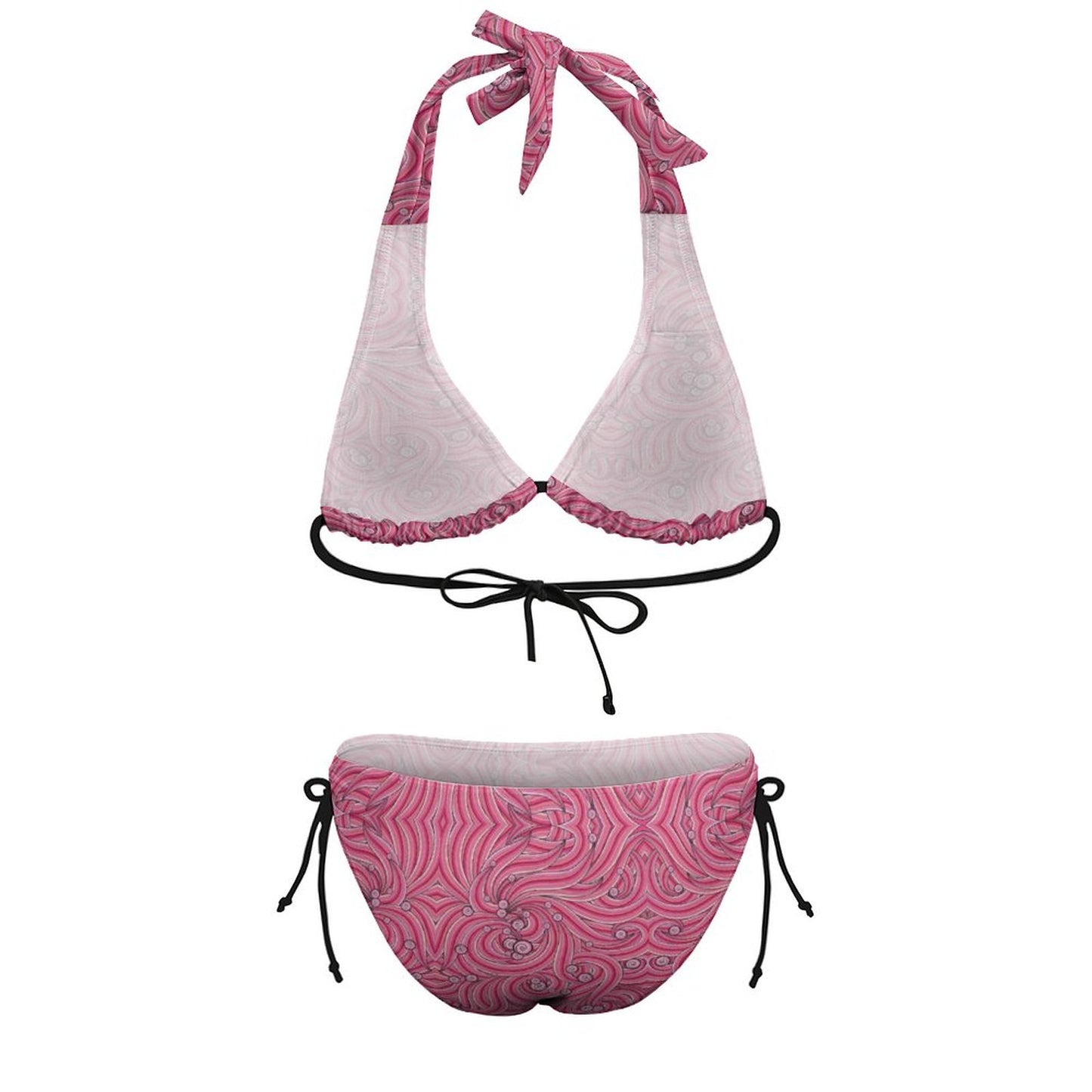 Two Piece Halter Swimsuit