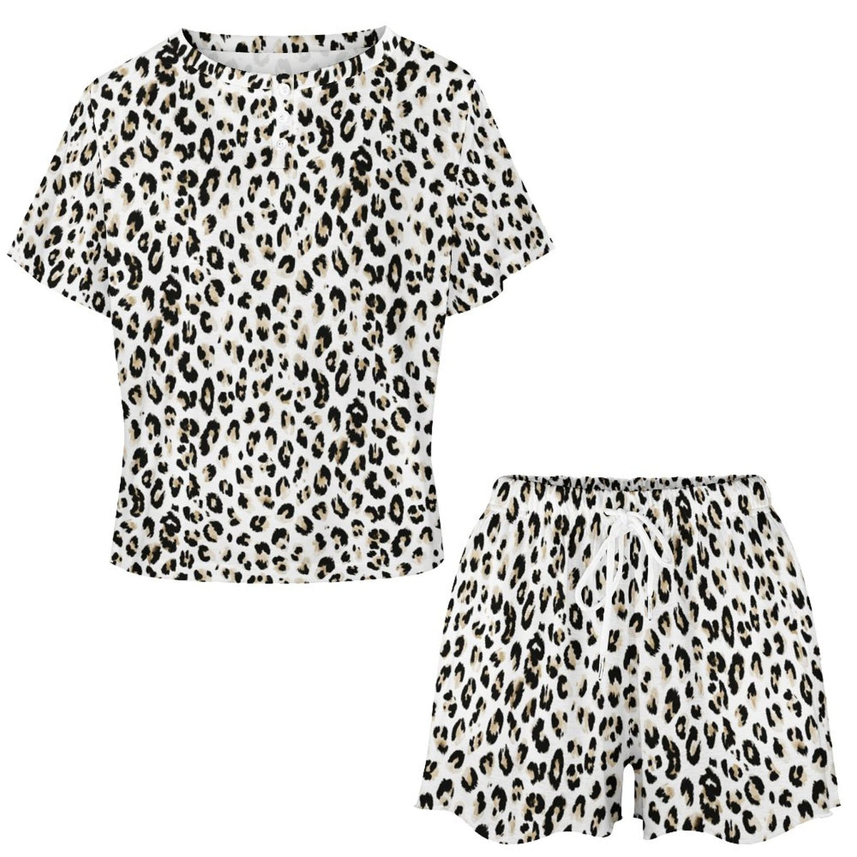Cooling Short Sleeve Loungewear Set