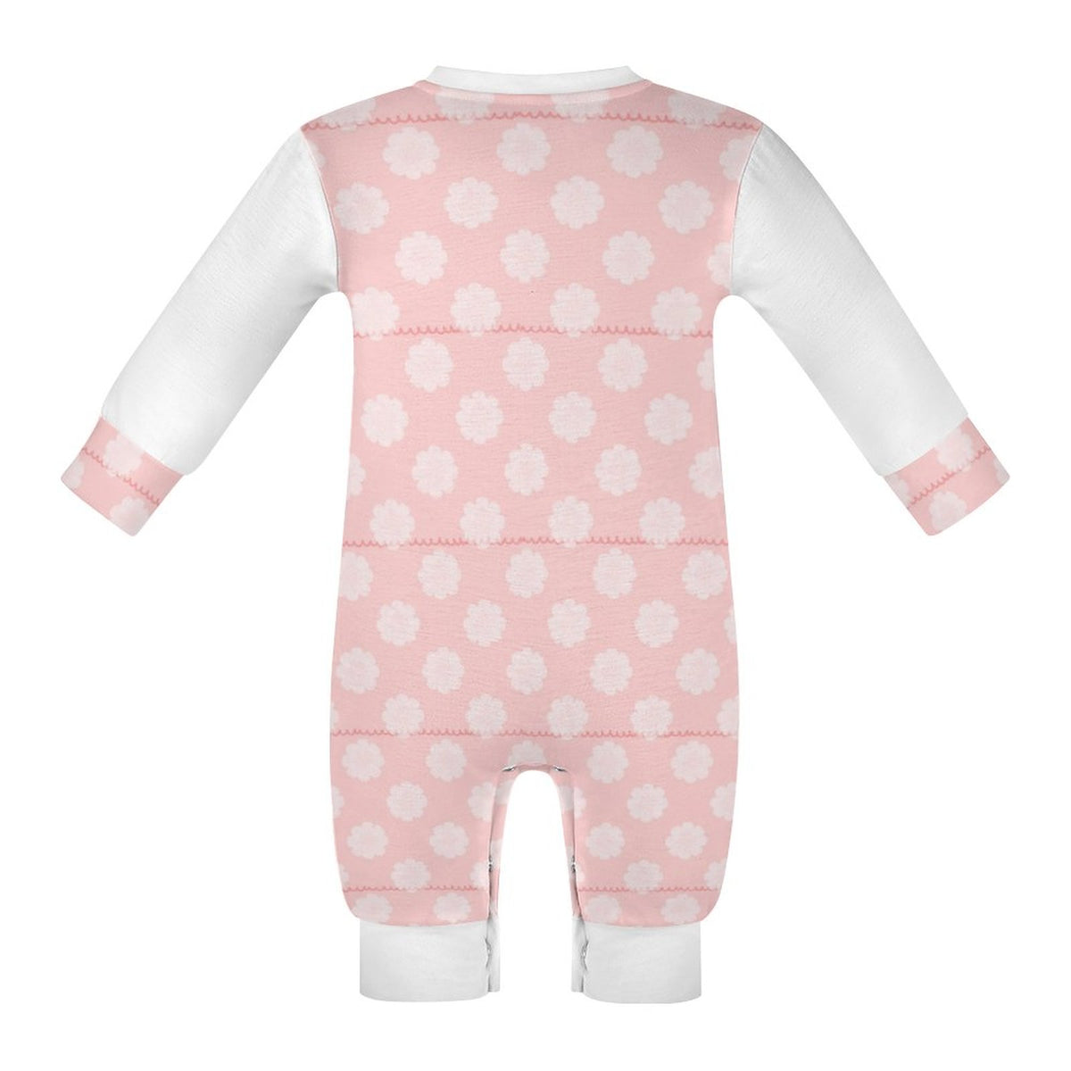 Baby Romper Pink Flowers