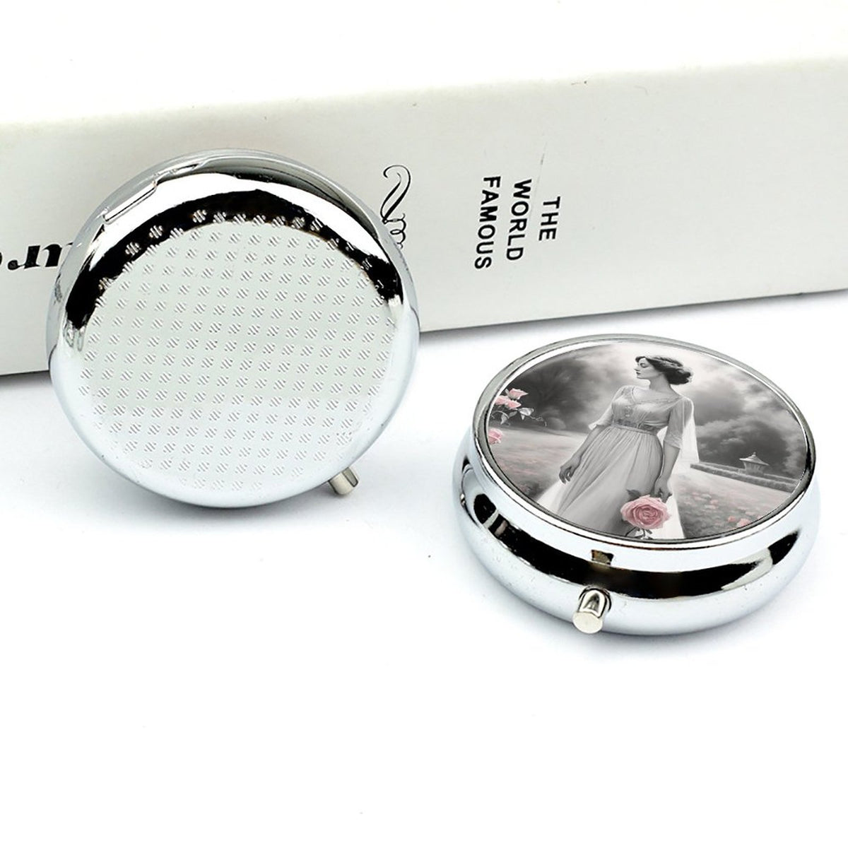 Round Pill Box-1PC